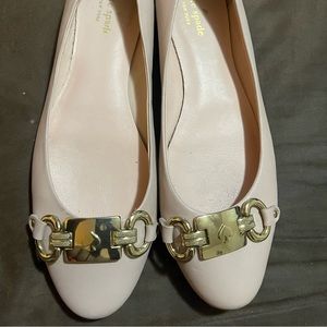 Kate Spade Pale Pink Phoebe flats.